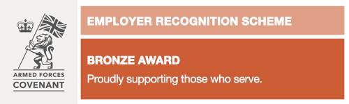 Karndean's Bronze level award in the Employer Recognition Scheme