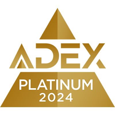 ADEX 2024 Platinum Award logo