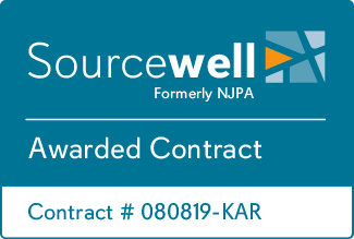 Sourcewell Awarded Contract logo - # 080819-KAR