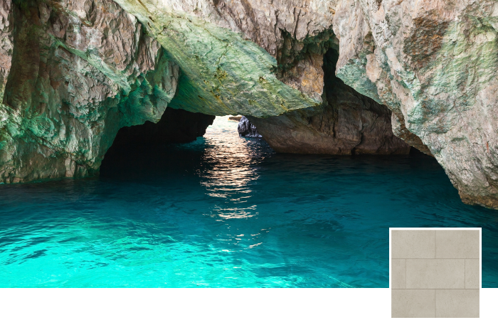 Spanish limestone grotto inspiration